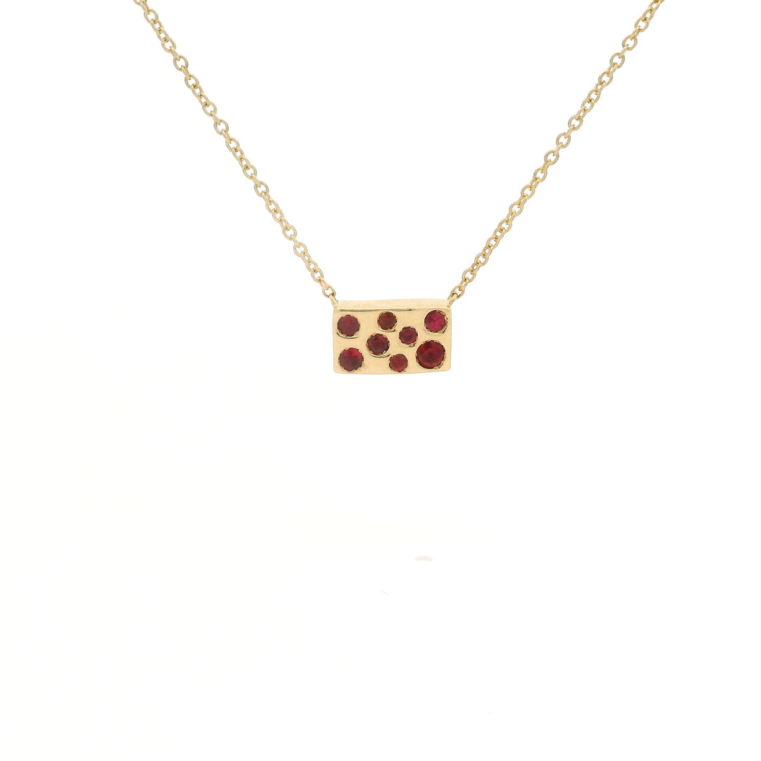 Tour Collection: Scattered Ruby Necklace
