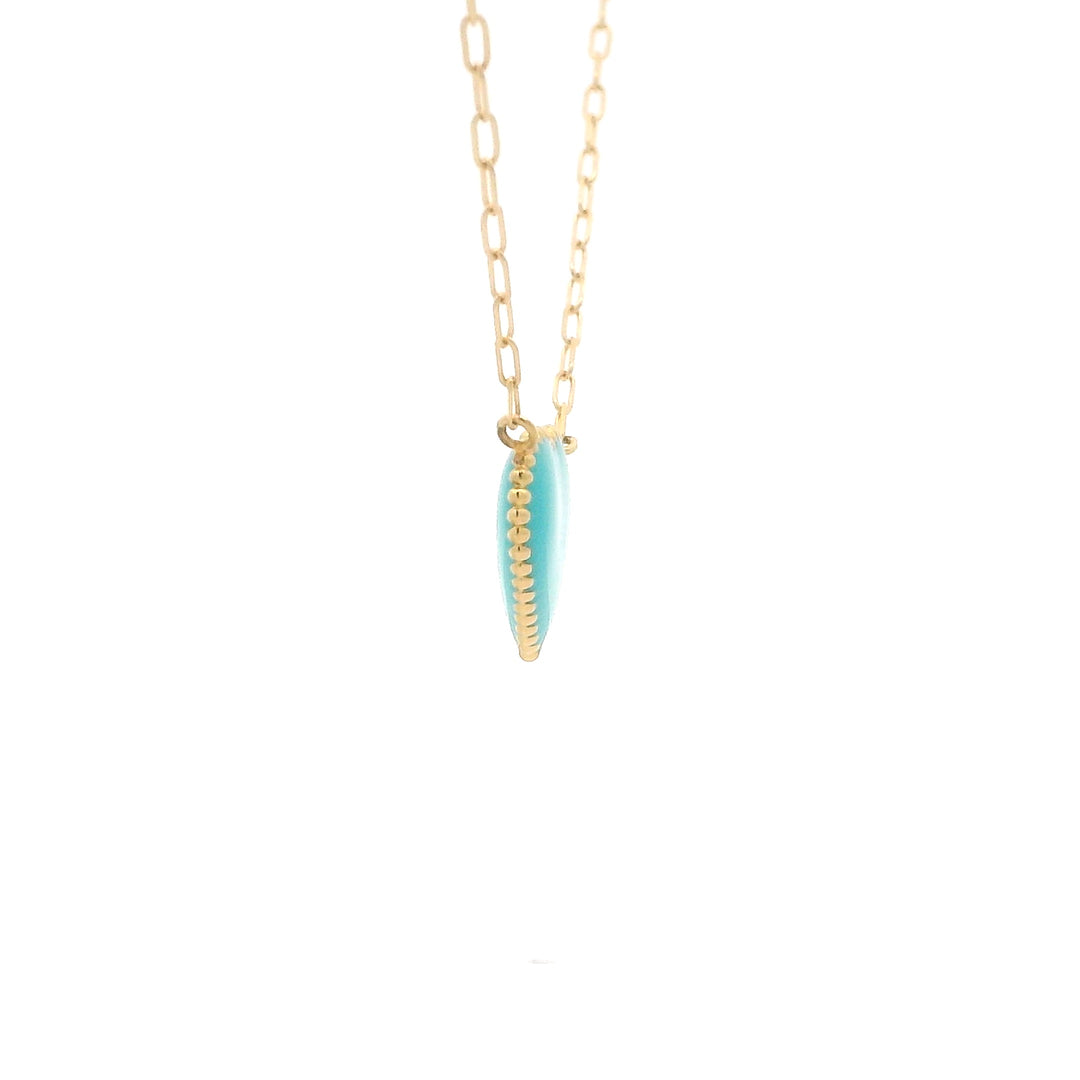 Watercolor Heart Necklace
