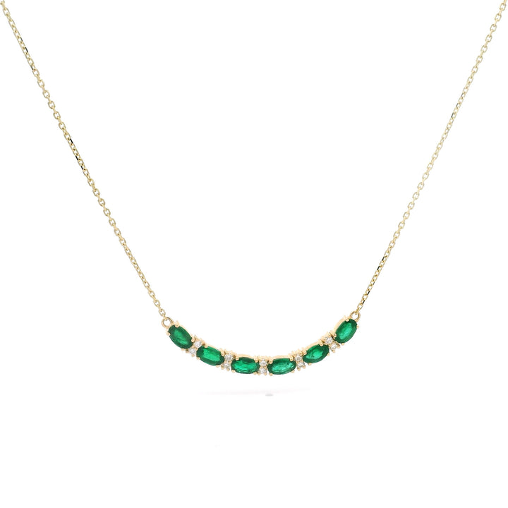 Emerald Afterglow Necklace