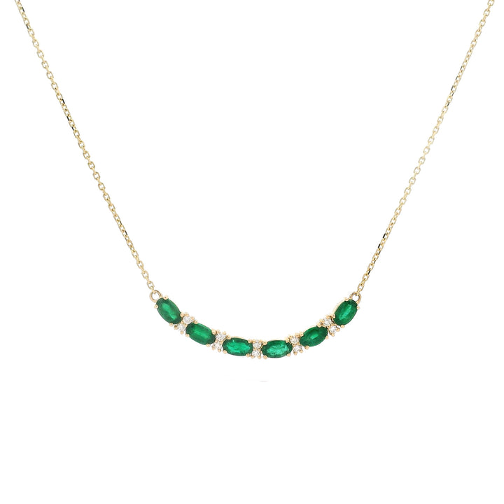 Emerald Afterglow Necklace
