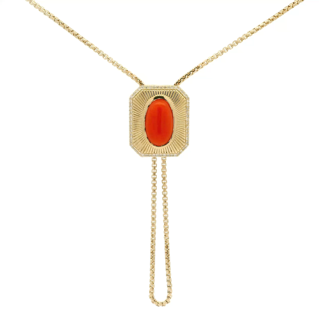 Sawyer Lunara Coral Necklace