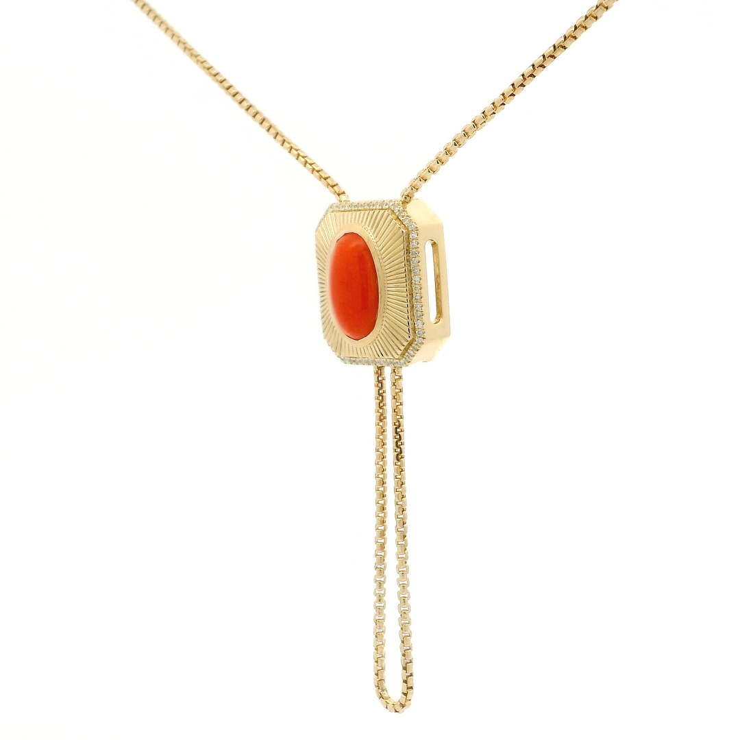 Sawyer Lunara Coral Necklace