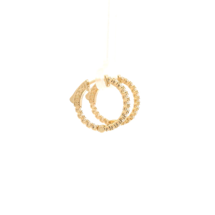 Athena Diamond Hoops
