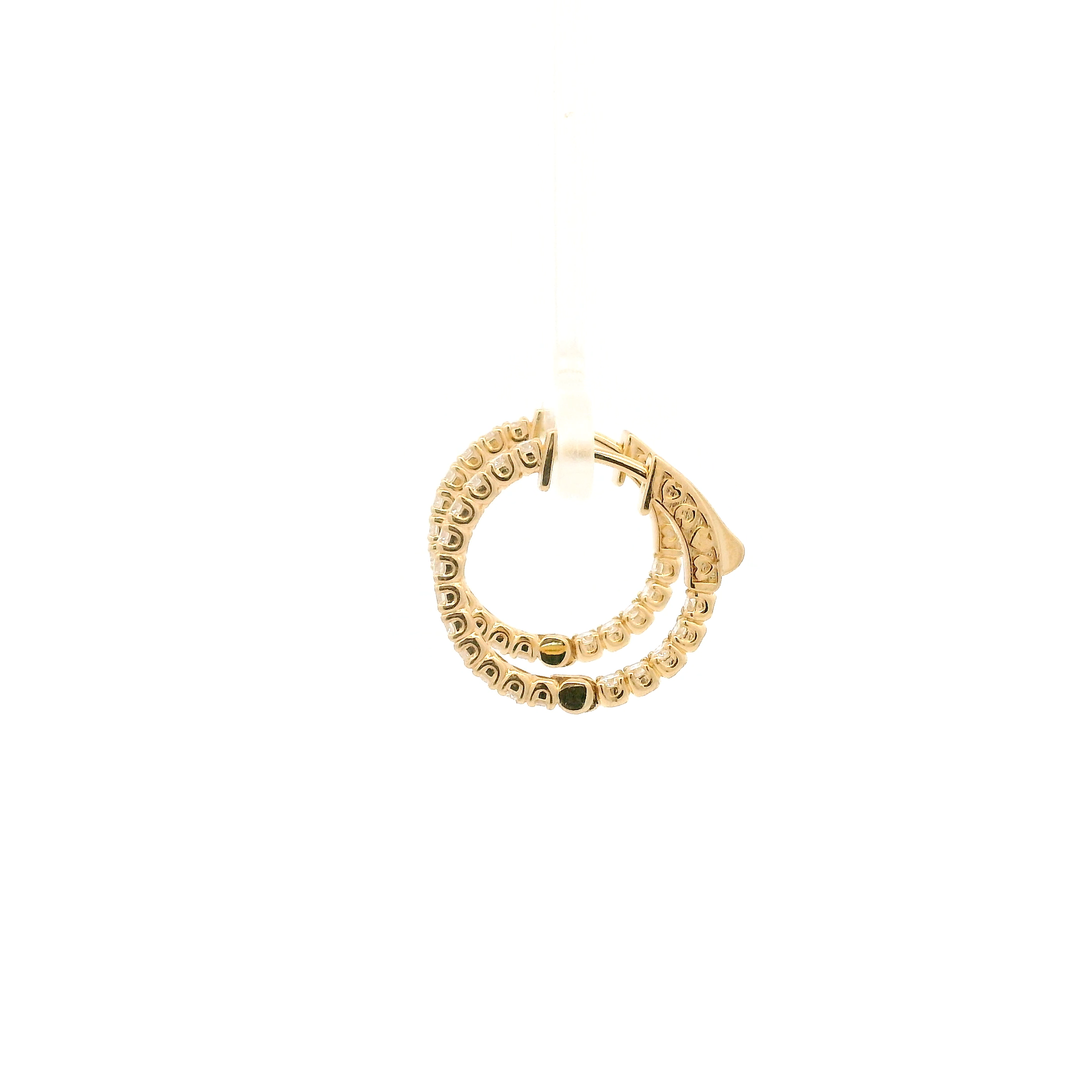 Athena Diamond Hoops