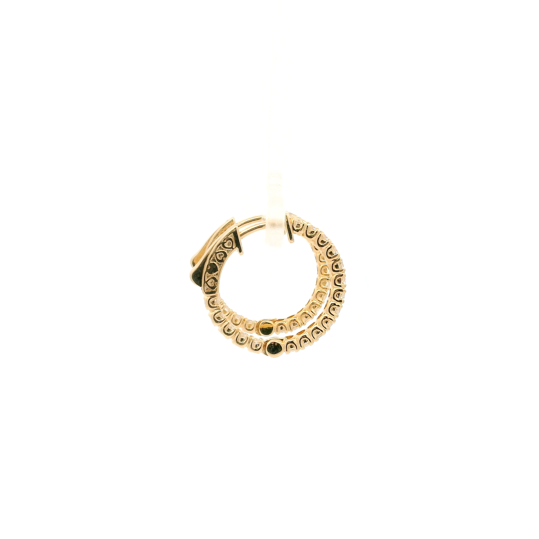 Athena Diamond Hoops