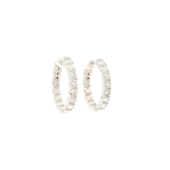 Hestia Diamond Hoops