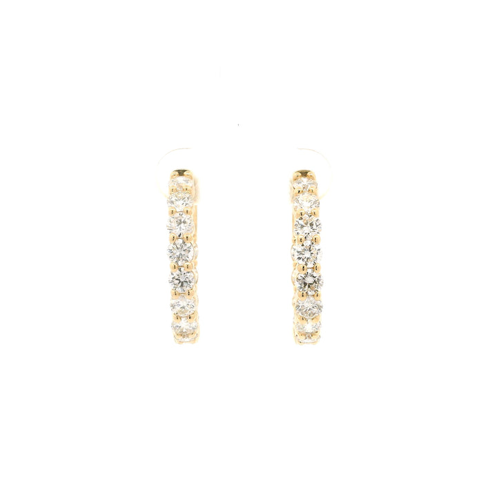 Hestia Diamond Hoops