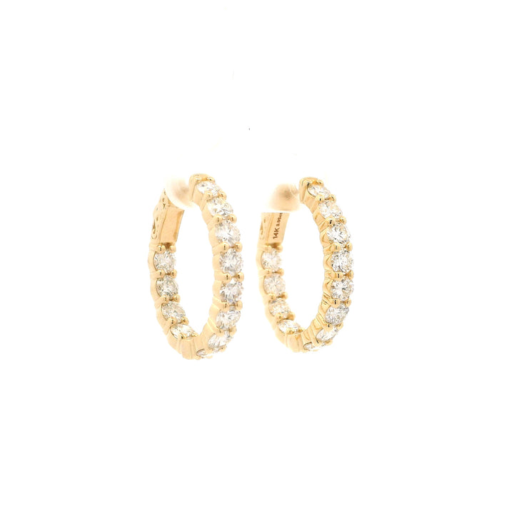 Hestia Diamond Hoops