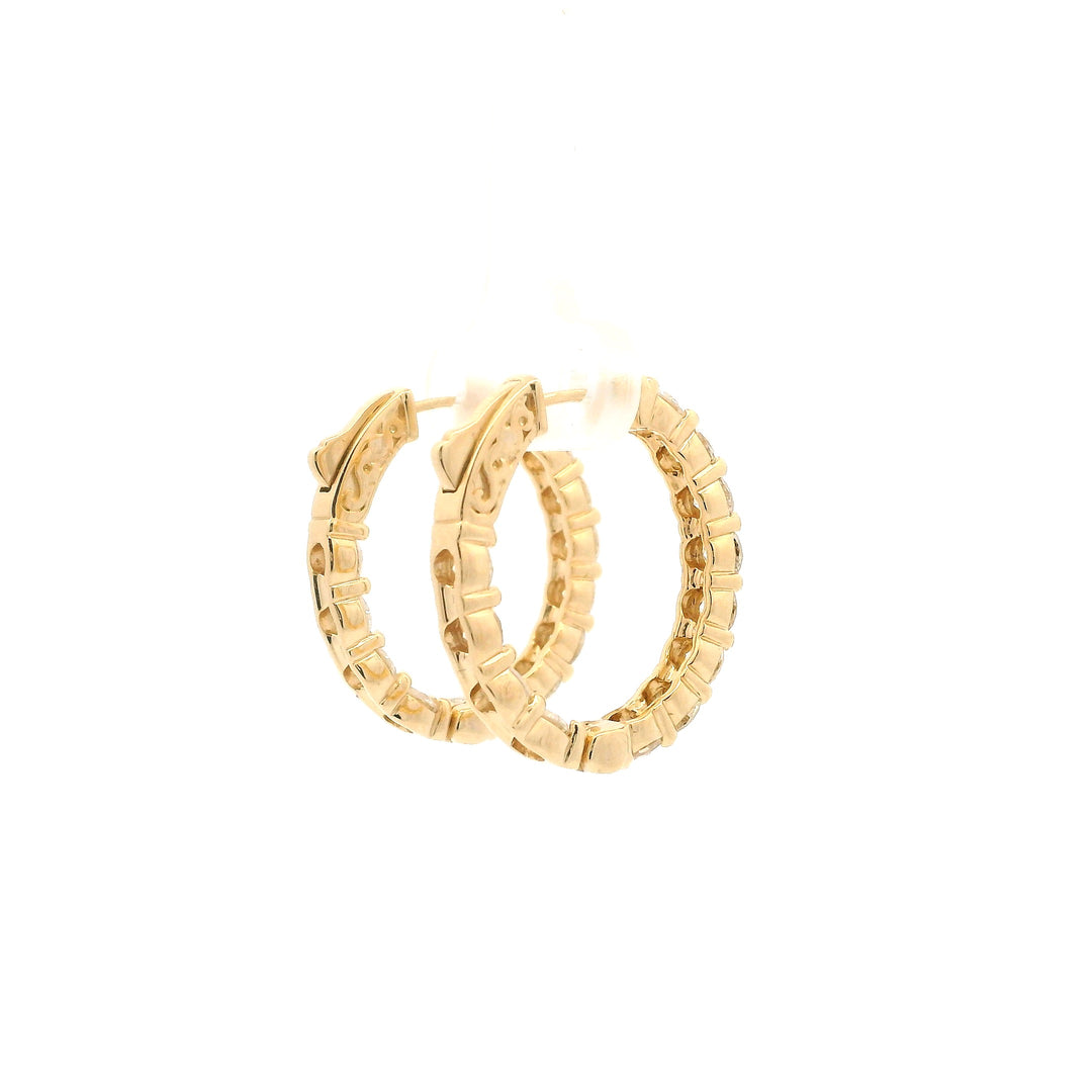 Hestia Diamond Hoops