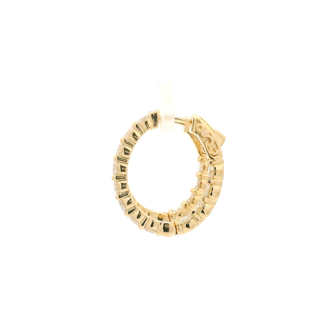 Hestia Diamond Hoops