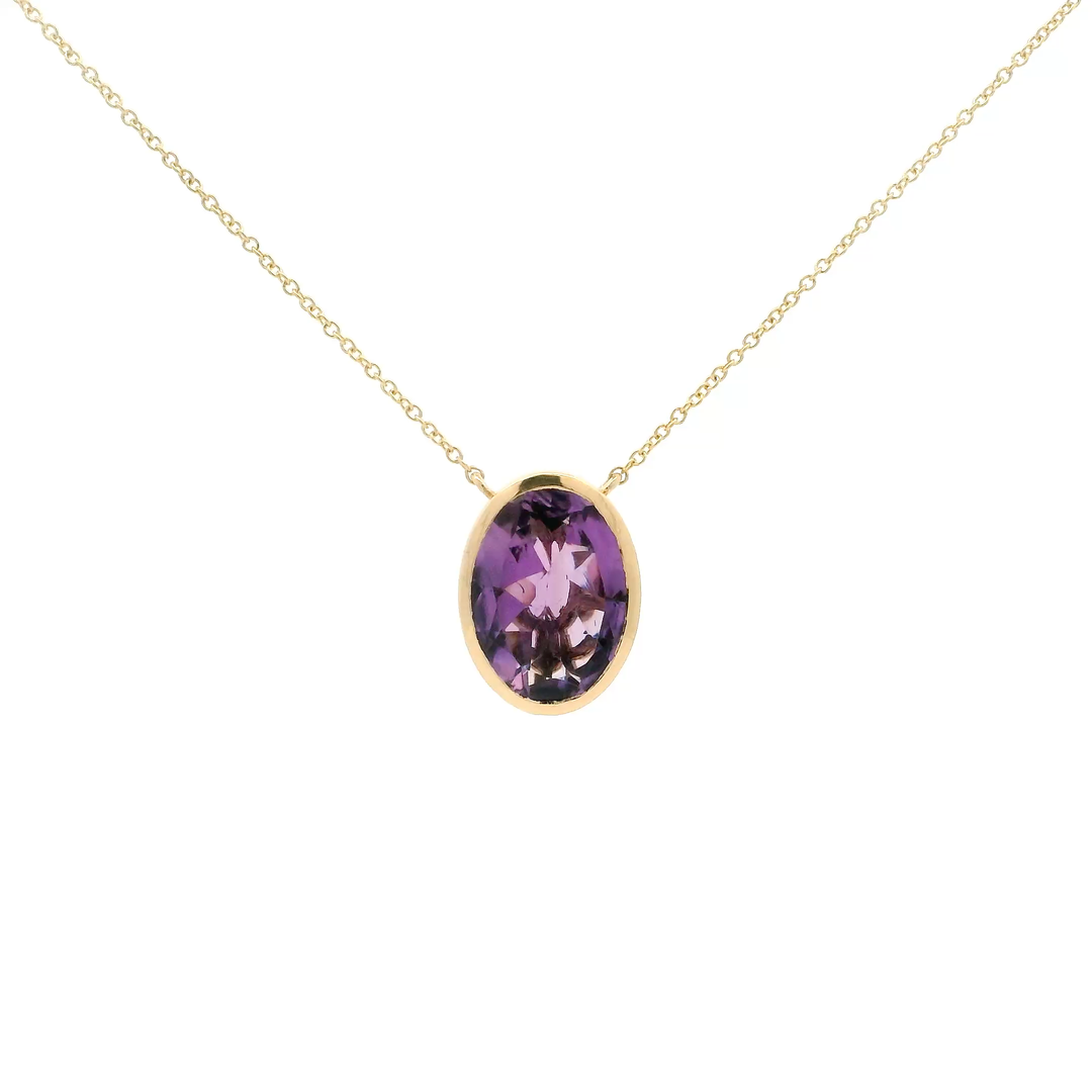 Amara Amethyst Necklace
