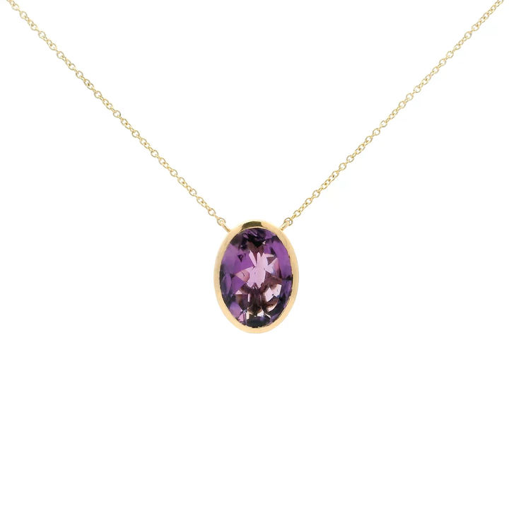 Amara Amethyst Necklace