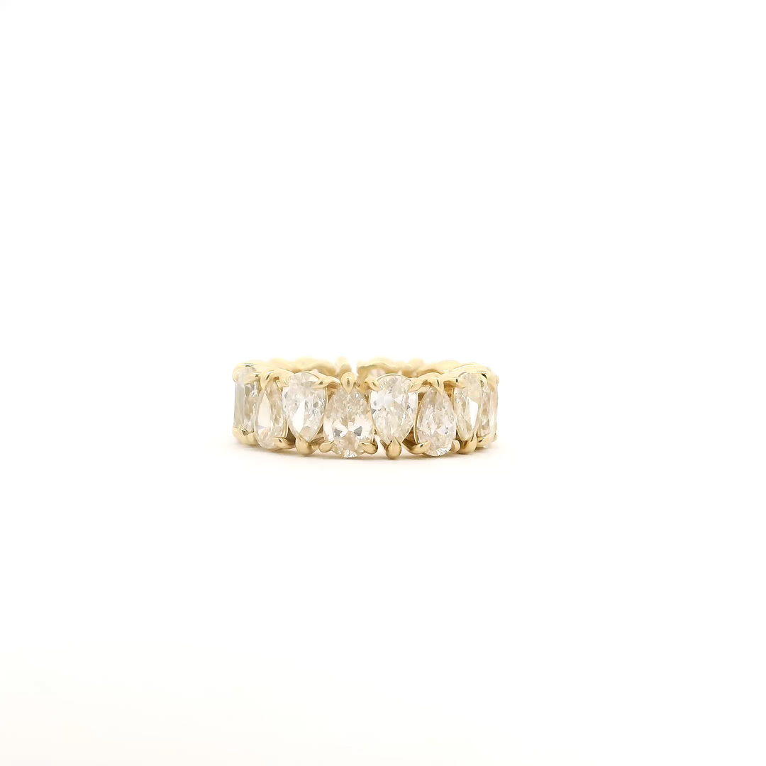 Custom Design: Alternating Diamond Pears