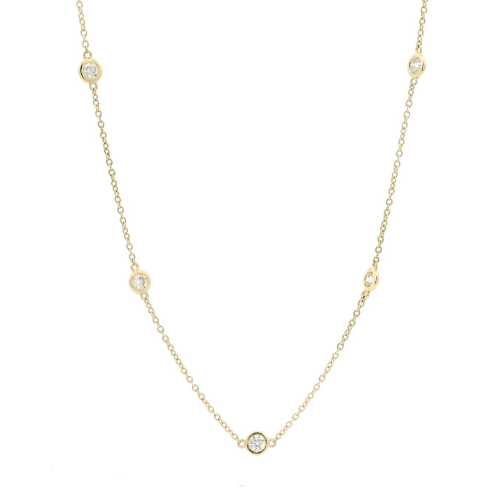 Custom Design: Diamond Yard Necklace