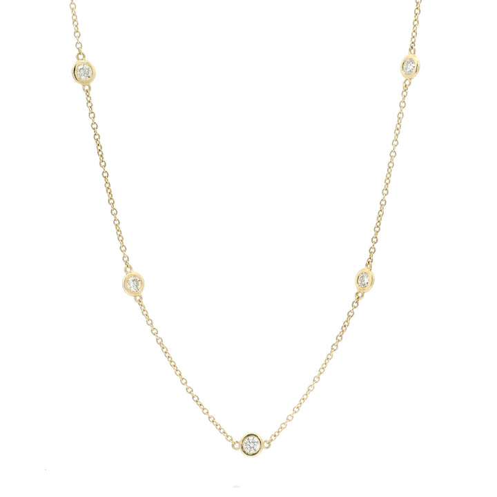 Custom Design: Diamond Yard Necklace