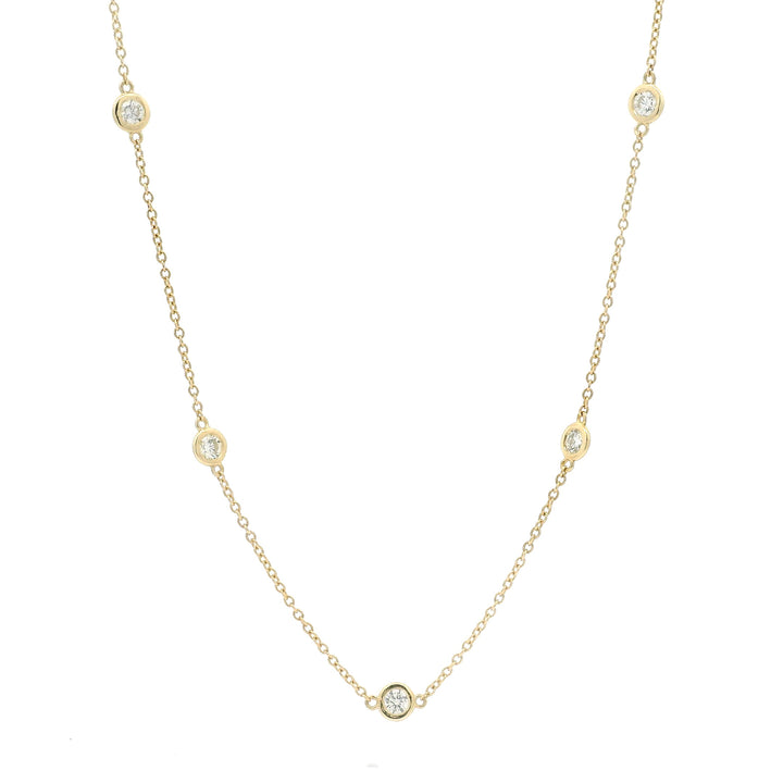 Custom Design: Diamond Yard Necklace