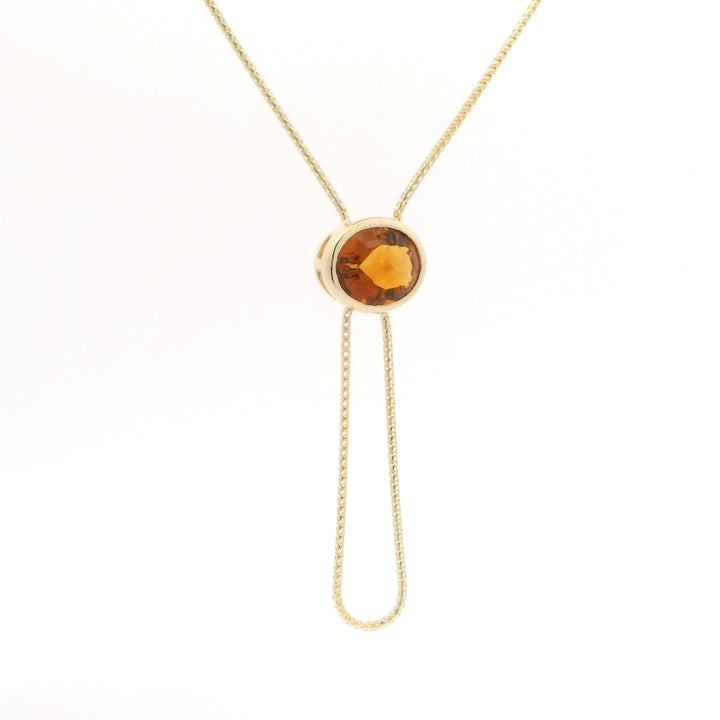 Solara Collection: Oval Citrine