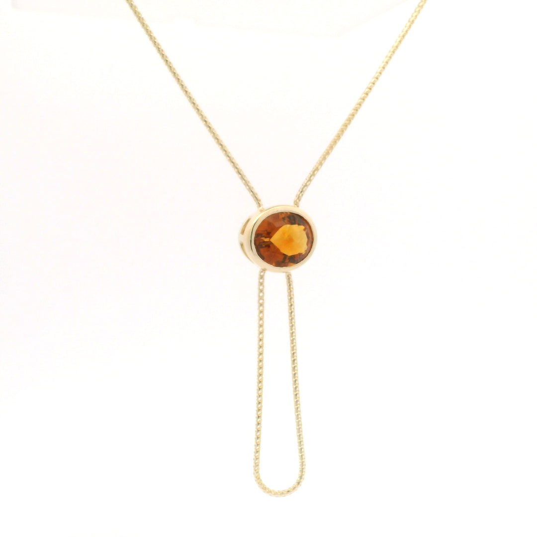 Solara Collection: Oval Citrine