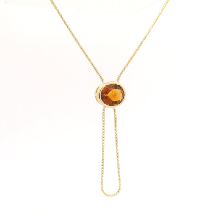 Solara Collection: Oval Citrine