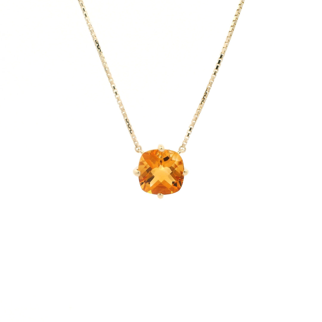 Solara Collection Mini: Cushion-Cut Citrine