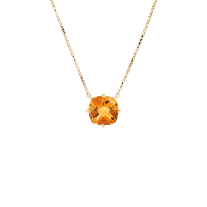 Solara Collection Mini: Cushion-Cut Citrine