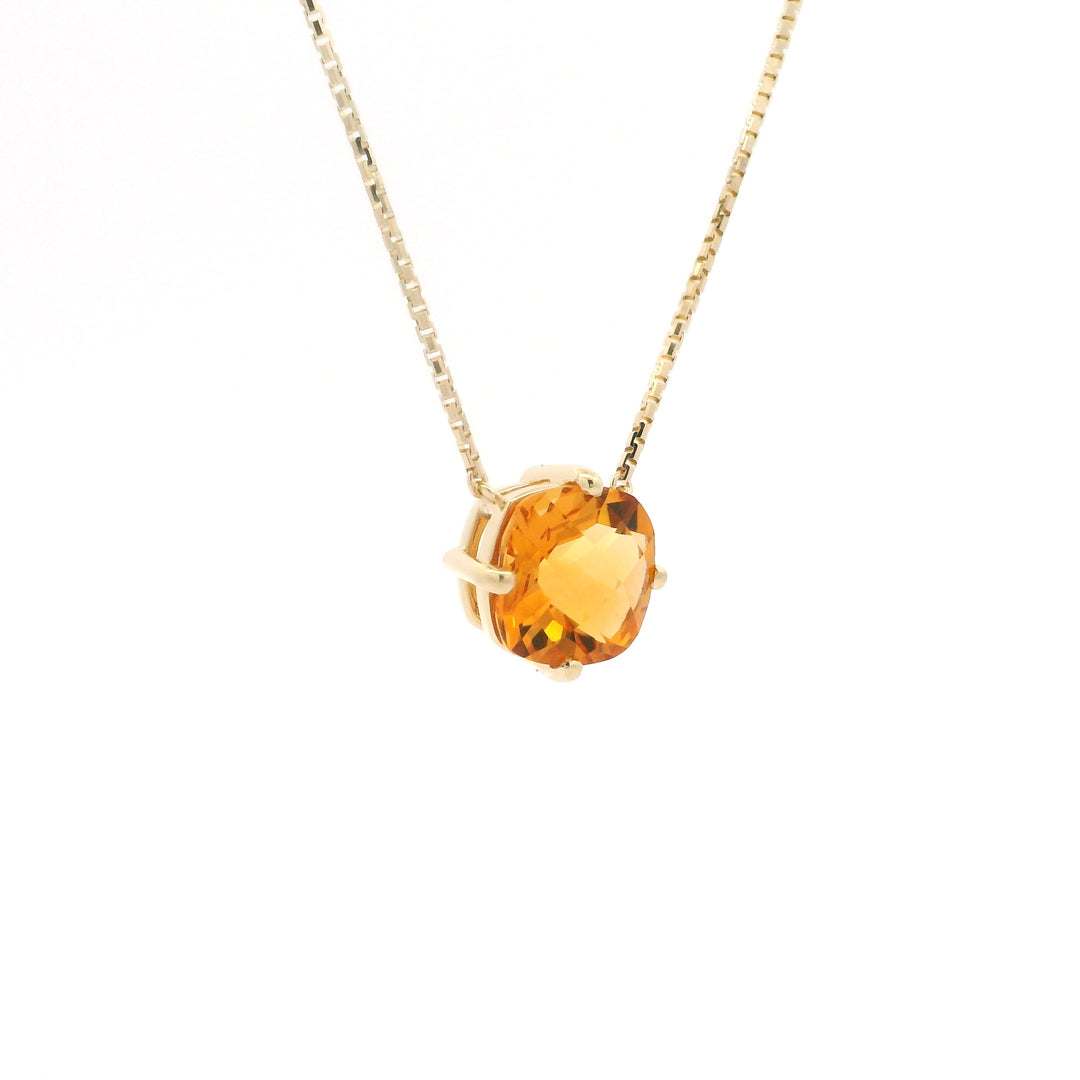 Solara Collection Mini: Cushion-Cut Citrine