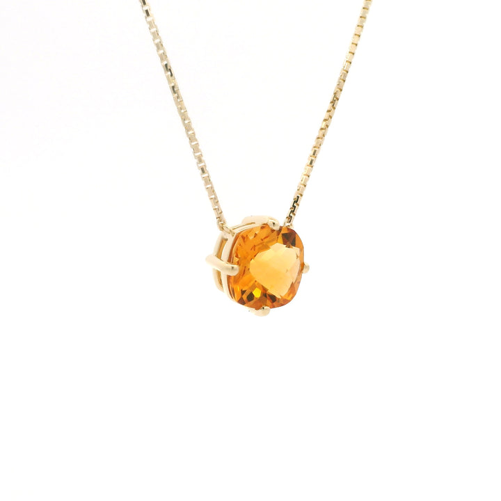 Solara Collection Mini: Cushion-Cut Citrine