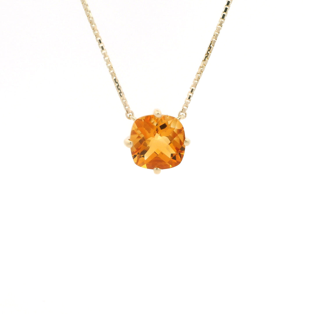 Solara Collection Mini: Cushion-Cut Citrine