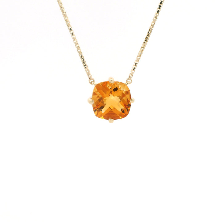 Solara Collection Mini: Cushion-Cut Citrine
