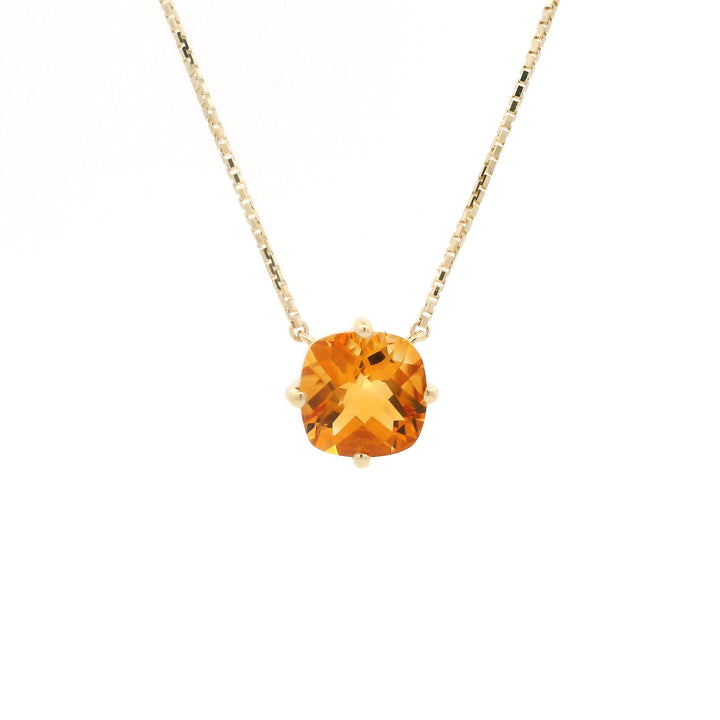 Solara Collection Mini: Cushion-Cut Citrine