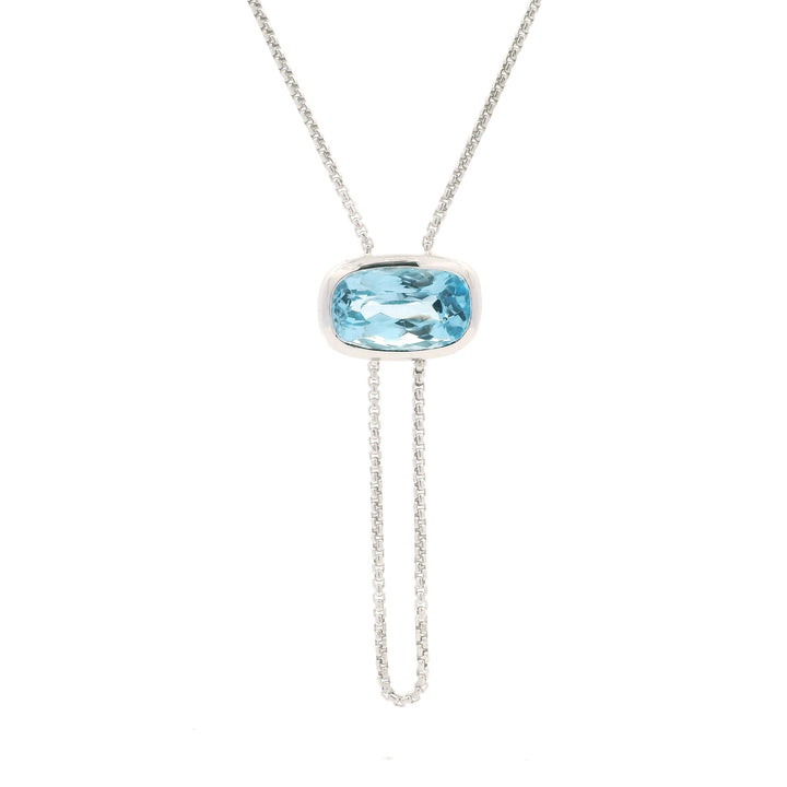 Solara Collection: Cushion-Cut Topaz