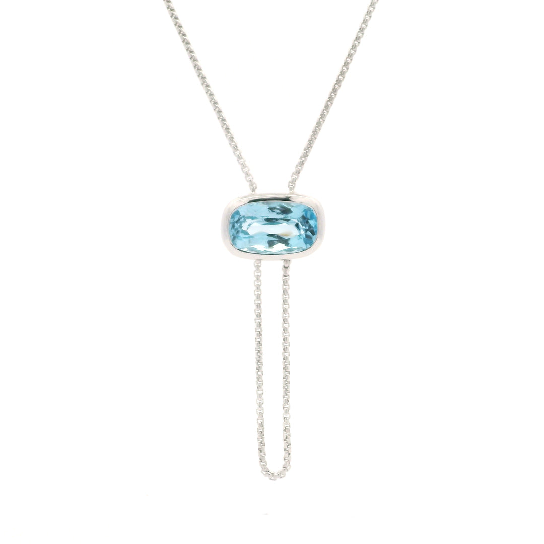 Solara Collection: Cushion-Cut Topaz