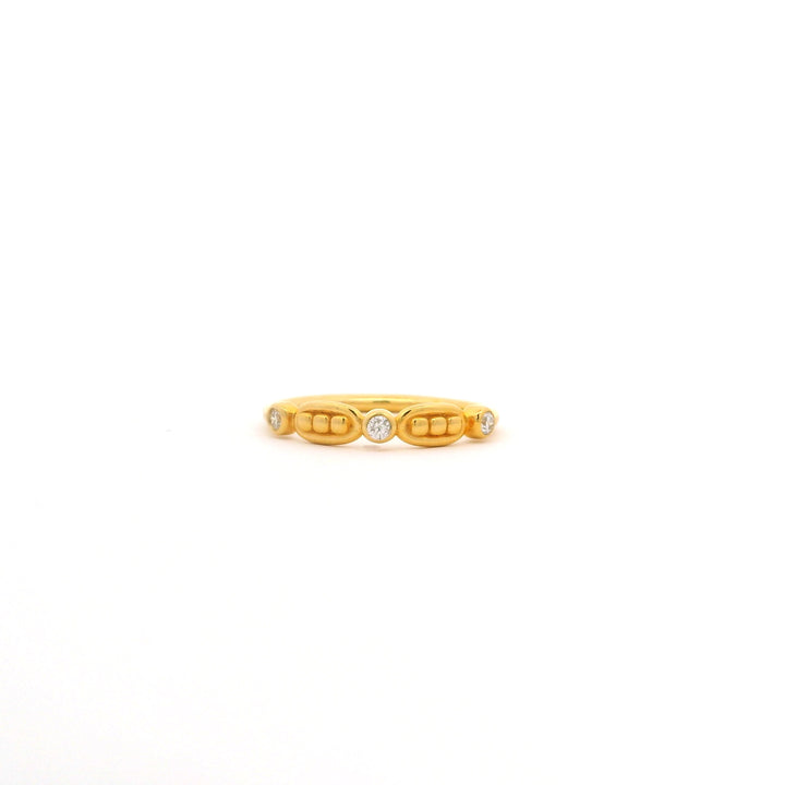 Etched Diamond Heirloom Ring