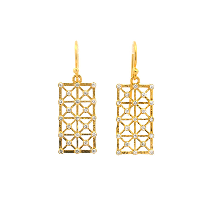 Diamond Matrix Earrings