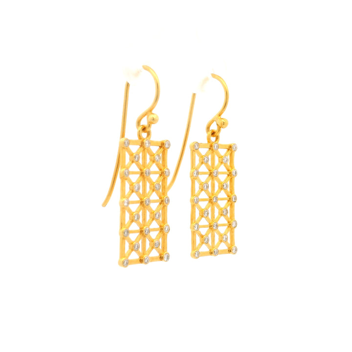 Diamond Matrix Earrings