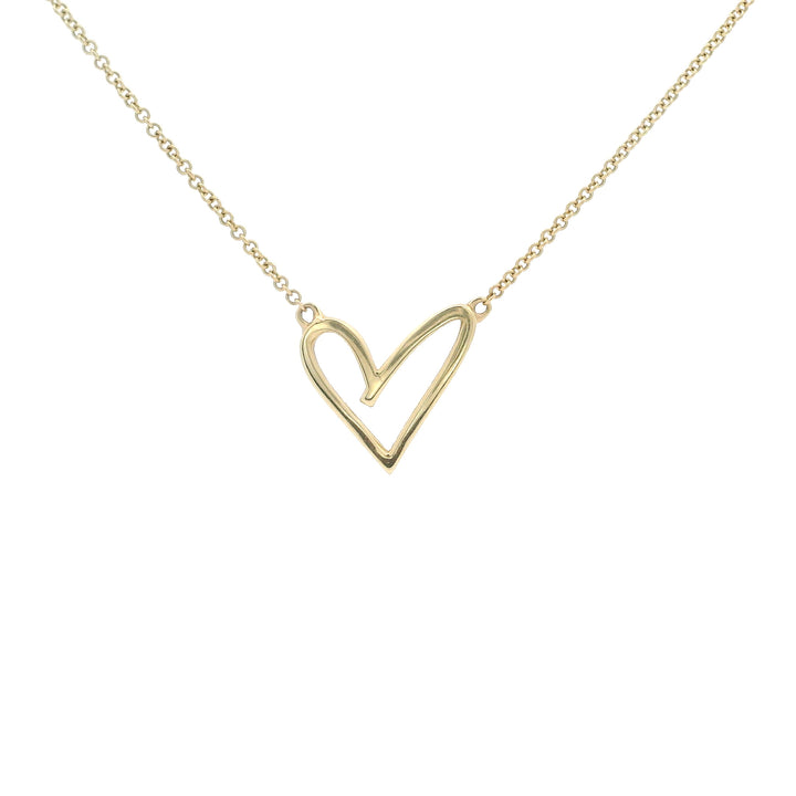 My Hearts Collection: Single Heart Necklace