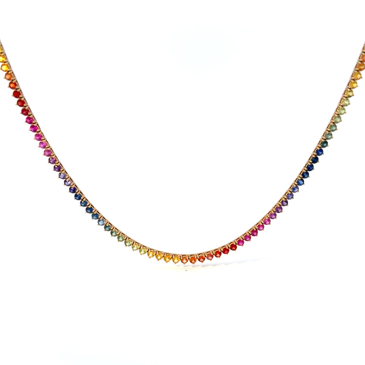 Custom Design: Sapphire Cascade Necklace