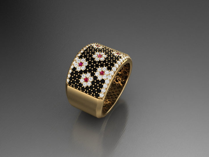 Flower Power Black Diamonds