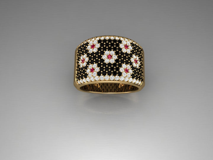 Flower Power Black Diamonds