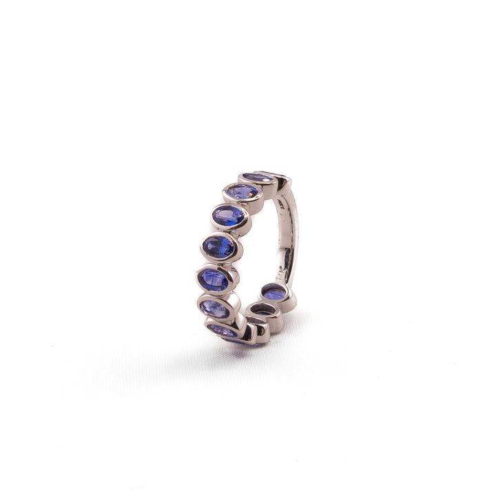 Baronial Blue Sapphire Ring