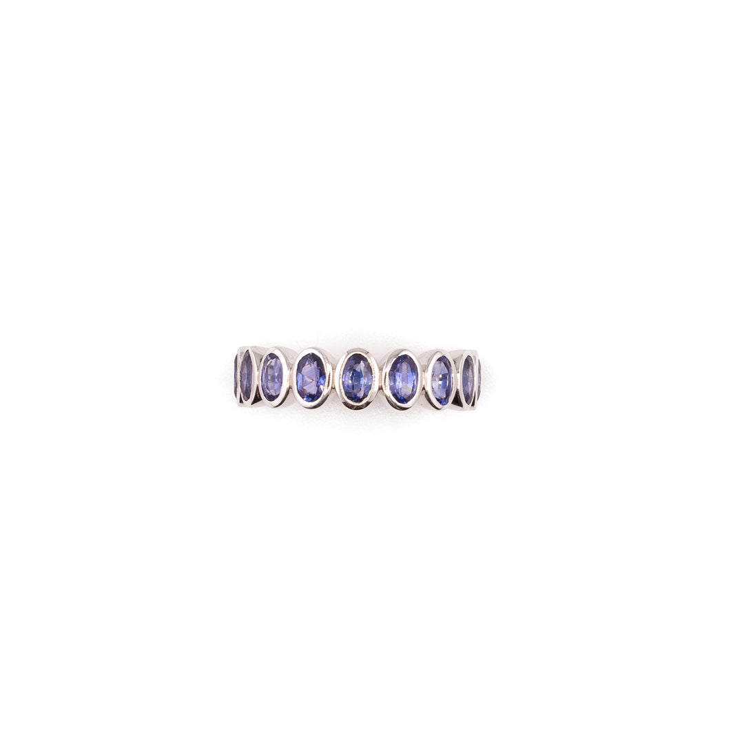 Baronial Blue Sapphire Ring