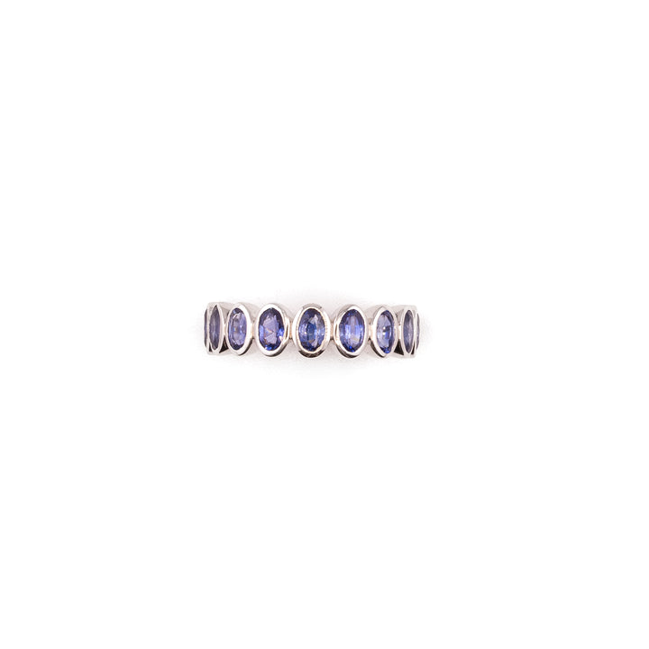 Baronial Blue Sapphire Ring