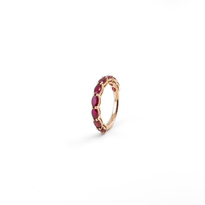 Red Letter Ruby Ring