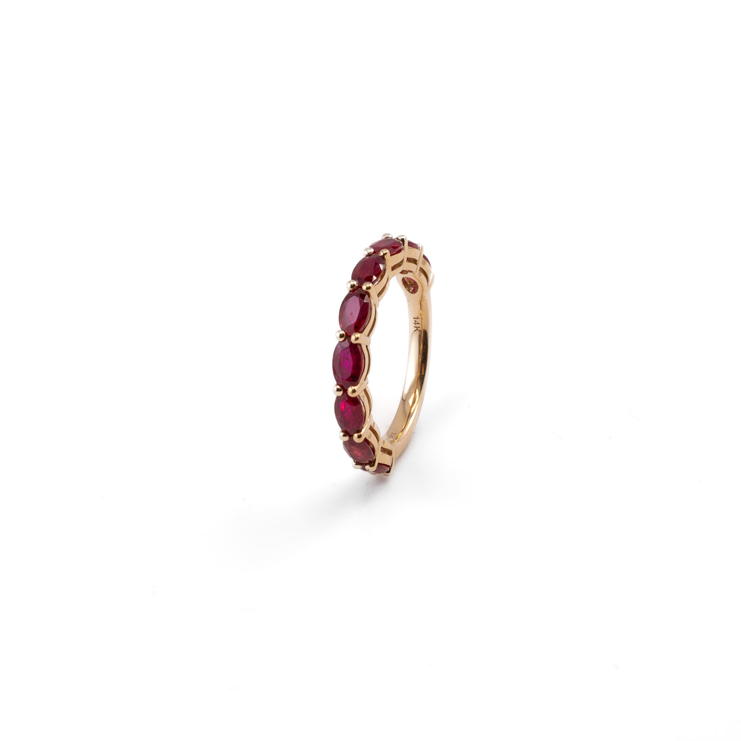 Red Letter Ruby Ring