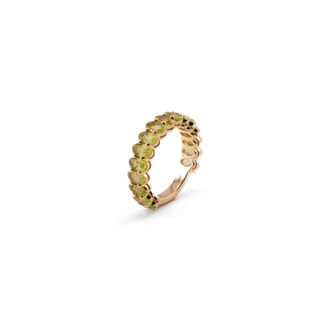 Classic Oval Peridot Ring