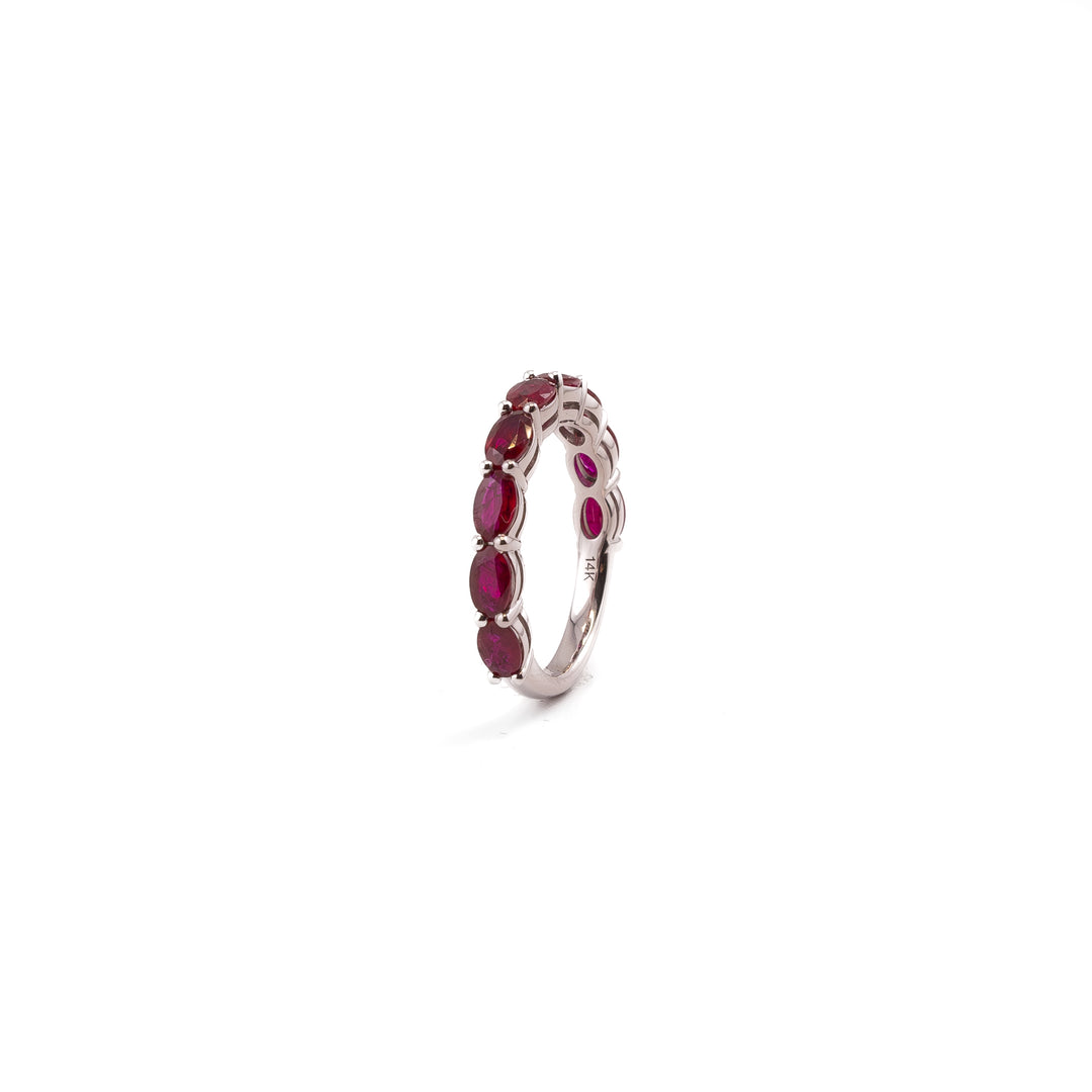 Red Letter Ruby Ring
