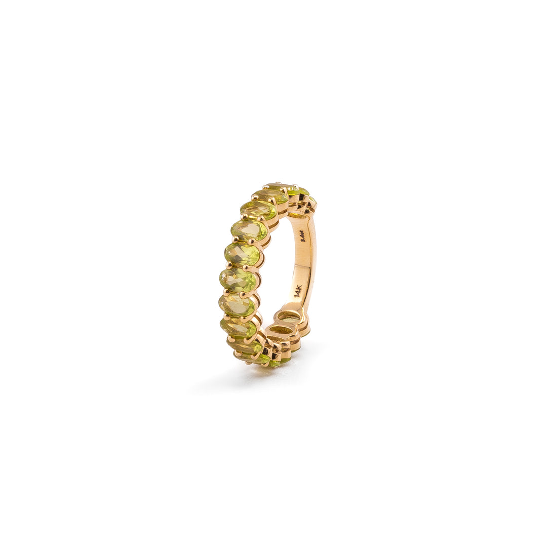 Classic Oval Peridot Ring
