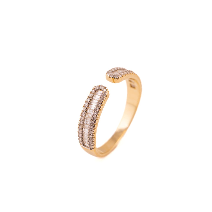 The Diamond Divide Ring