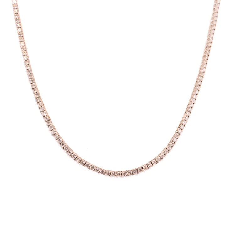 Classic Diamond Tennis Necklace
