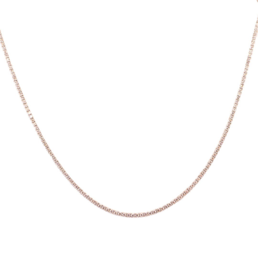 Classic Diamond Tennis Necklace
